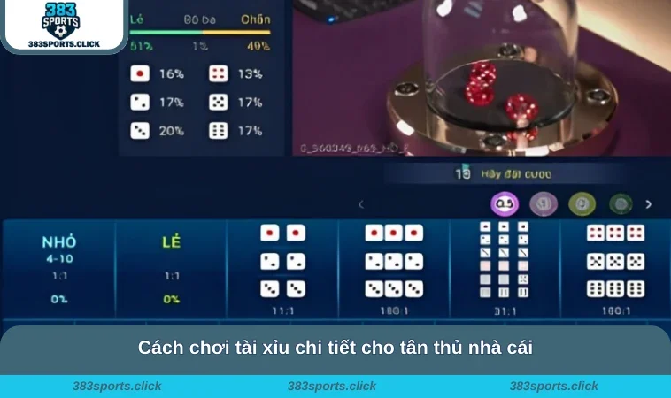 Cách Chơi Tài Xỉu - Chi Tiết Thông Tin Cho Hội Viên Nhà Cái 2 Cách chơi tài xỉu chi tiết cho tân thủ nhà cái