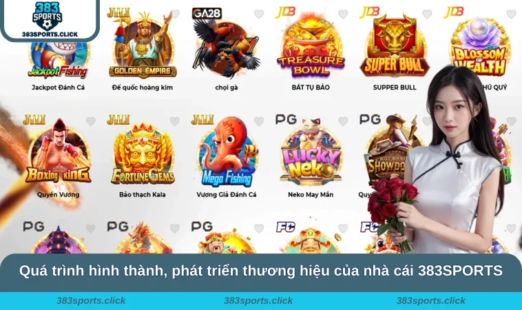 Quá trình hình thành, phát triển thương hiệu của nhà cái 383SPORTS